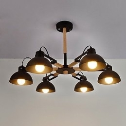 Pintura retrô vintage de chalé rústico clássico tradicional para lustre de metal estilo mini