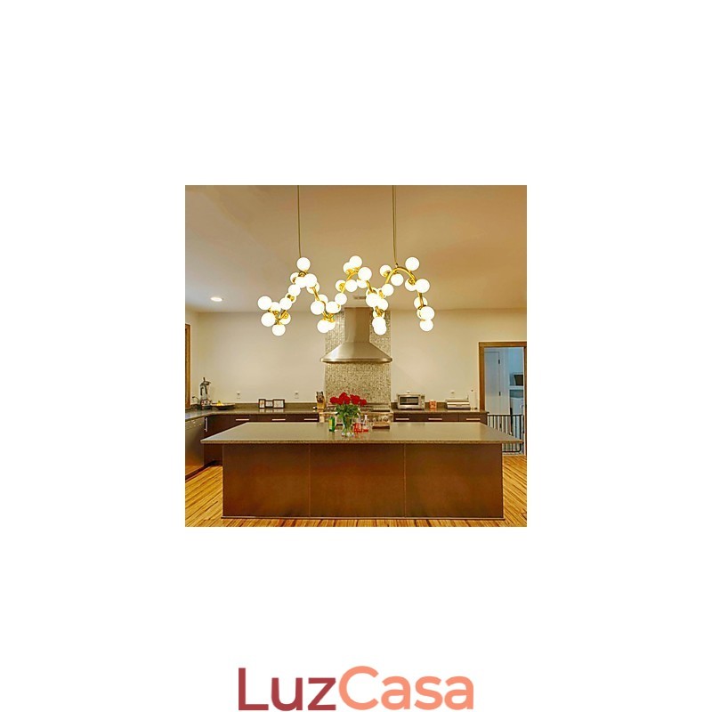 Lustres de arte personalizados