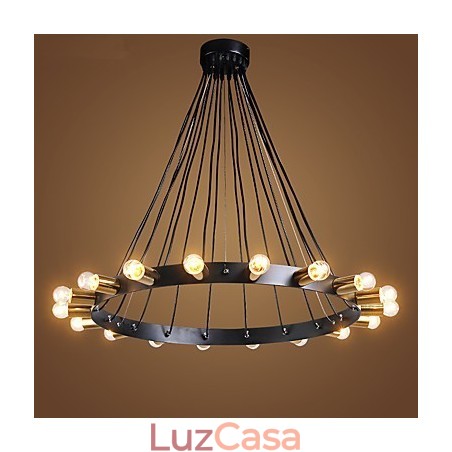 Lustre nórdico criativo Retro Industria Penthouse Lustre nórdico criativo Retro Industria Penthouse