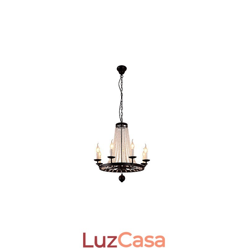 8 Luzes Lustre Moderno Contemporâneo Tradicional Clássico Rústico Lodge Vintage Retro Lanterna Tambor Country Island Globo Tigela
