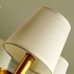 Lustre todo em cobre Lustre decorativo em jade D