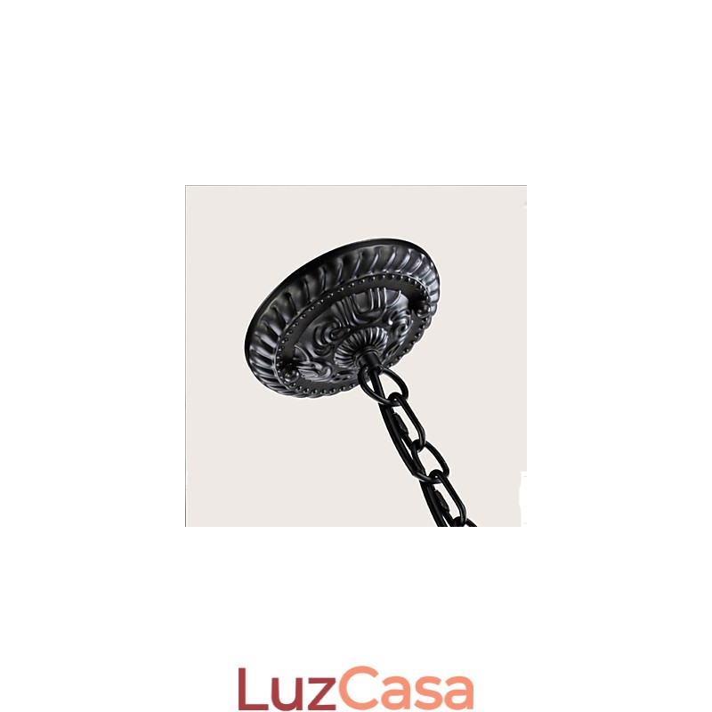 Novidade Iluminação Estilo Europeu Lâmpada de Ferro Forjado Originalidade Individualidade Decoração Lâmpada de Vela Lustre