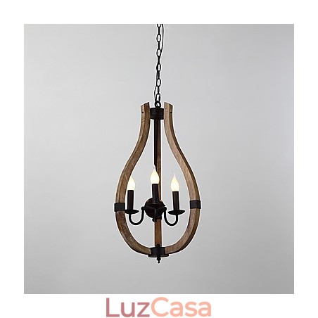 Três luzes vintage pintura característica mini estilo madeira bambu lustre lâmpada o pendente decorar lâmpada Três luzes vintage pintura característica mini estilo madeira bambu lustre lâmpada o pendente decorar lâmpada