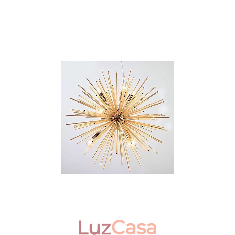Retro Imitação Cobre Linha criativa 10 Luzes