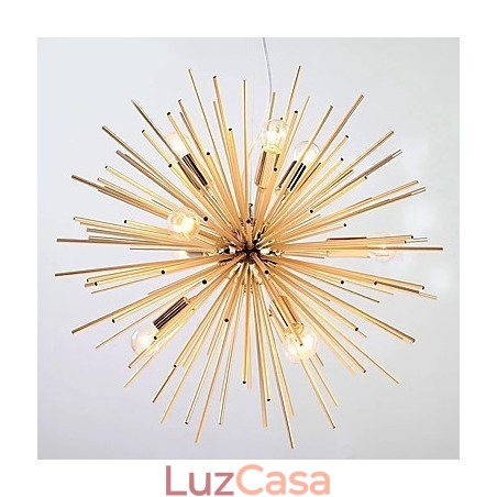 Retro Imitação Cobre Linha criativa 10 Luzes Retro Imitação Cobre Linha criativa 10 Luzes