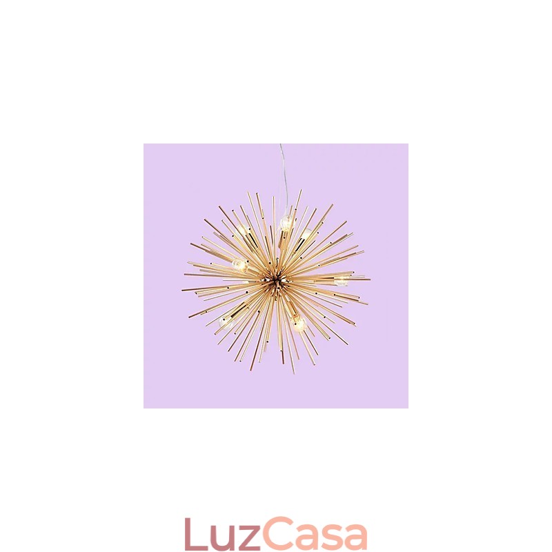 Retro Imitação Cobre Linha criativa 10 Luzes