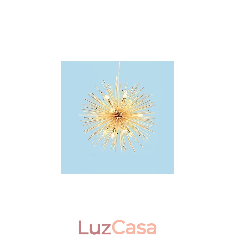 Retro Imitação Cobre Linha criativa 10 Luzes