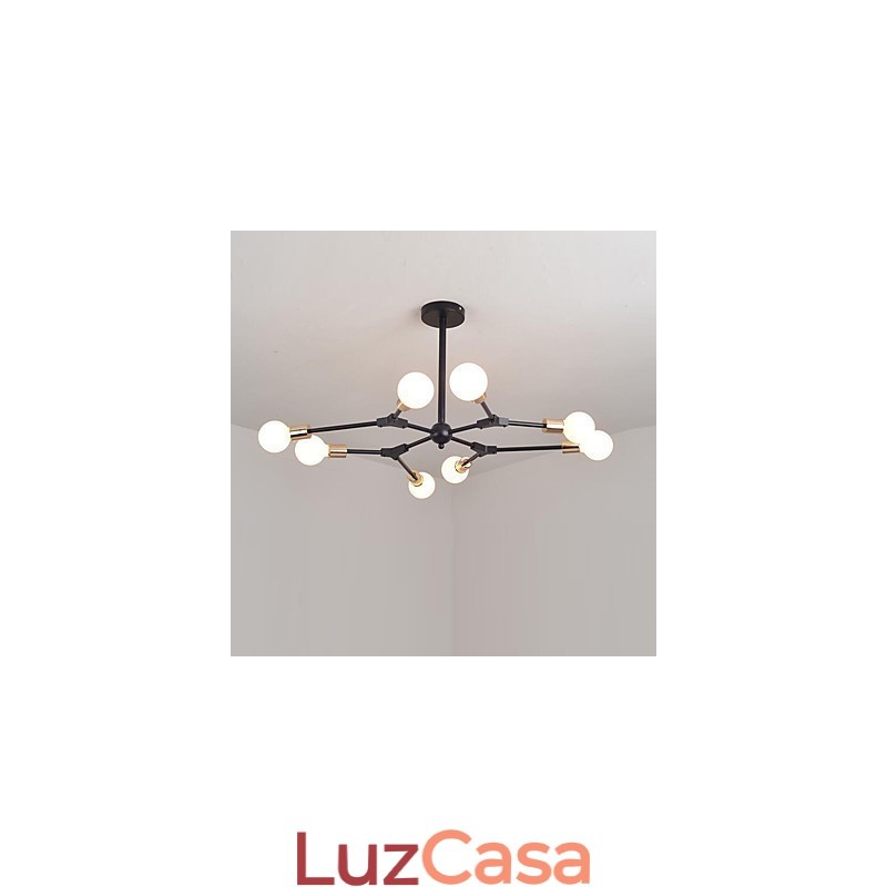 Luminária pendente tradicional clássica com pintura para estilo mini madeira bambu