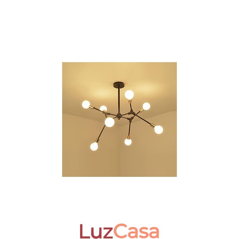 Luminária pendente tradicional clássica com pintura para estilo mini madeira bambu