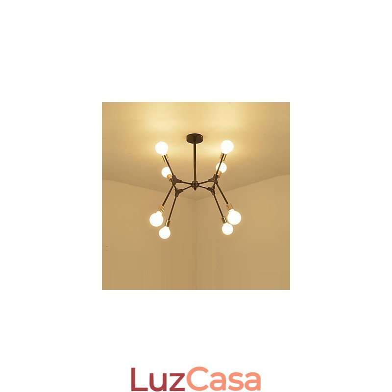 Luminária pendente tradicional clássica com pintura para estilo mini madeira bambu