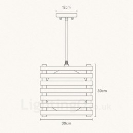 1 Luz de madeira moderna contemporânea estilo nórdico pendente com cúpula de vidro