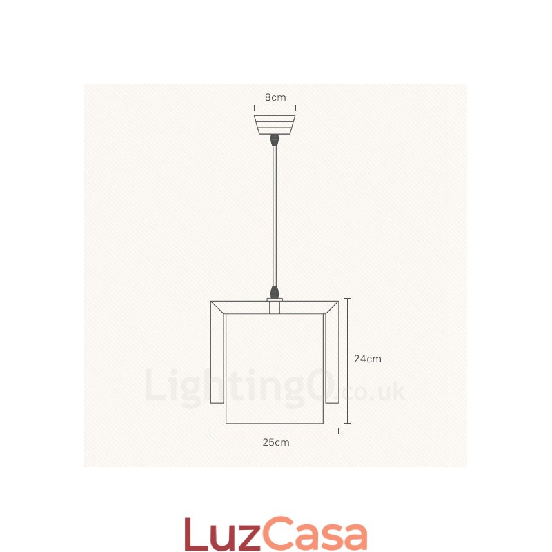 1 Luz de madeira moderna contemporânea estilo nórdico pendente com sombra de tecido