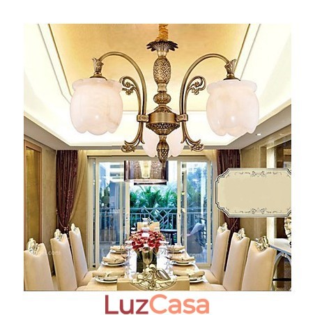 A luminária Copper Marble Lamp americana A luminária Copper Marble Lamp americana