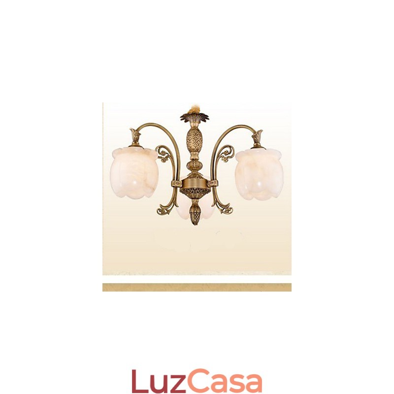 A luminária Copper Marble Lamp americana