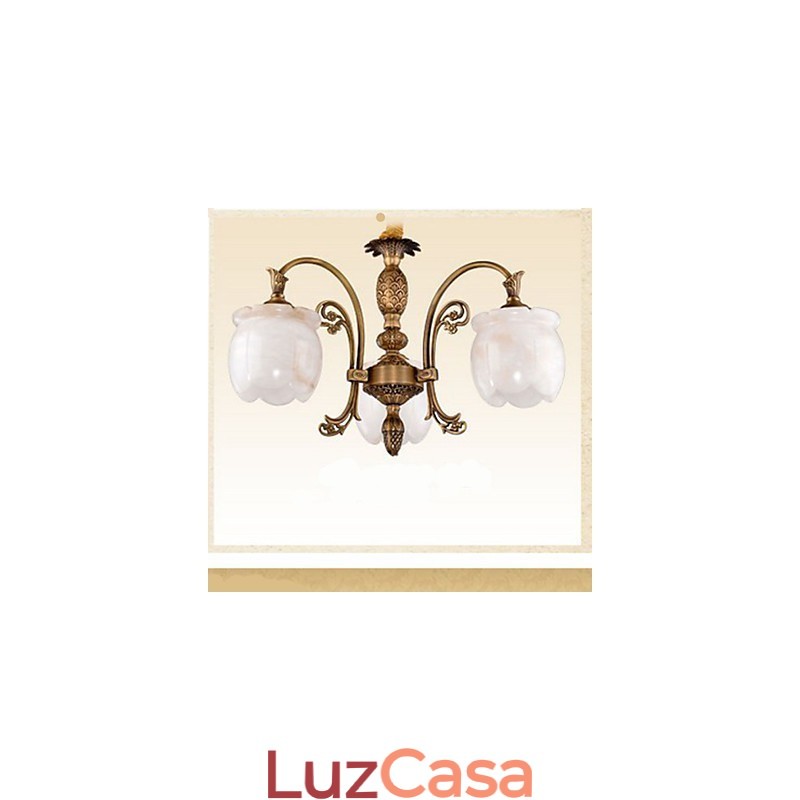 A luminária Copper Marble Lamp americana