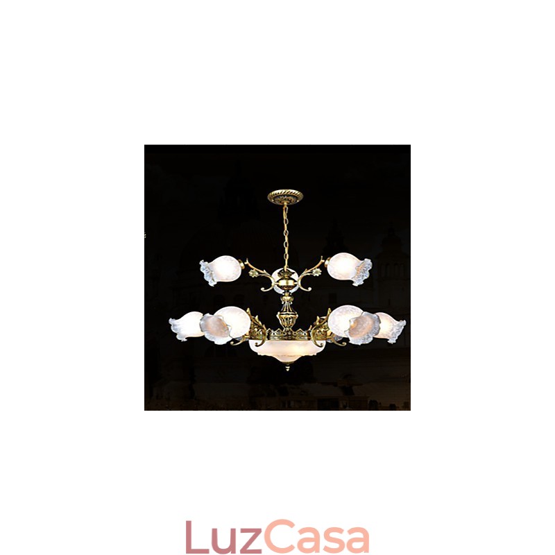 Lustre Tradicional Clássico Vintage Retro Metal