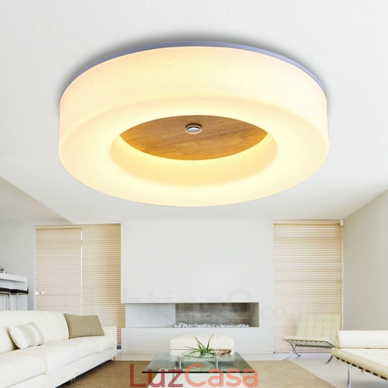Luminárias de teto embutidas estilo nórdico contemporâneo moderno com cúpula de acrílico