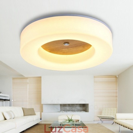 Luminárias de teto embutidas estilo nórdico contemporâneo moderno com cúpula de acrílico Luminárias de teto embutidas estilo nórdico contemporâneo moderno com cúpula de acrílico