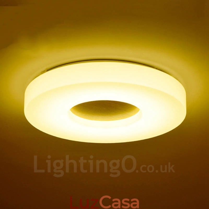Luminárias de teto embutidas contemporâneas modernas com cúpula de acrílico