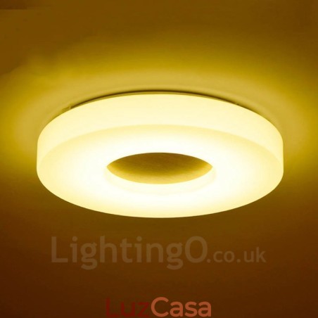 Luminárias de teto embutidas contemporâneas modernas com cúpula de acrílico