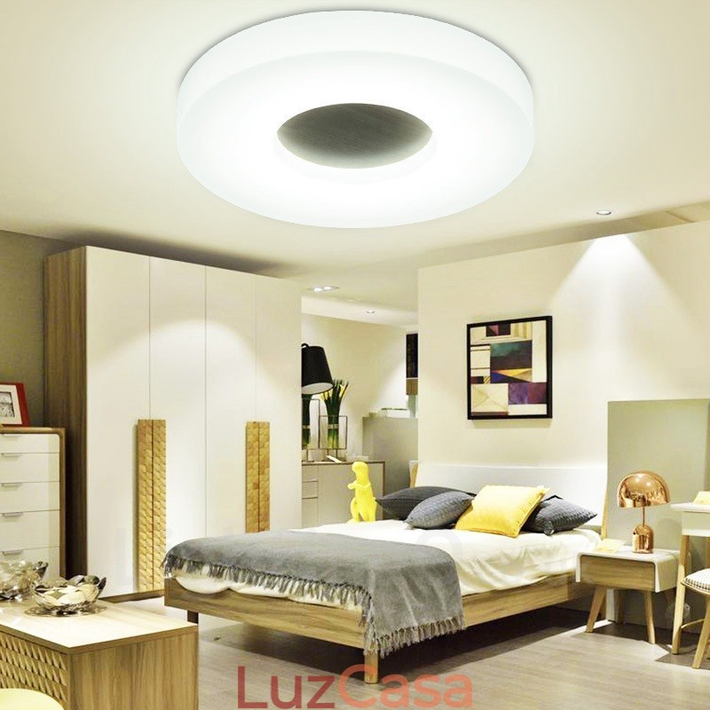 Luminárias de teto embutidas contemporâneas modernas com cúpula de acrílico