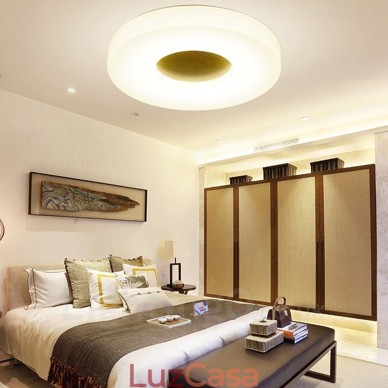 Luminárias de teto embutidas contemporâneas modernas com cúpula de acrílico