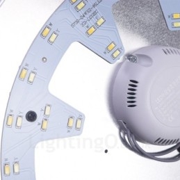 Luminárias de teto embutidas contemporâneas modernas com cúpula de acrílico