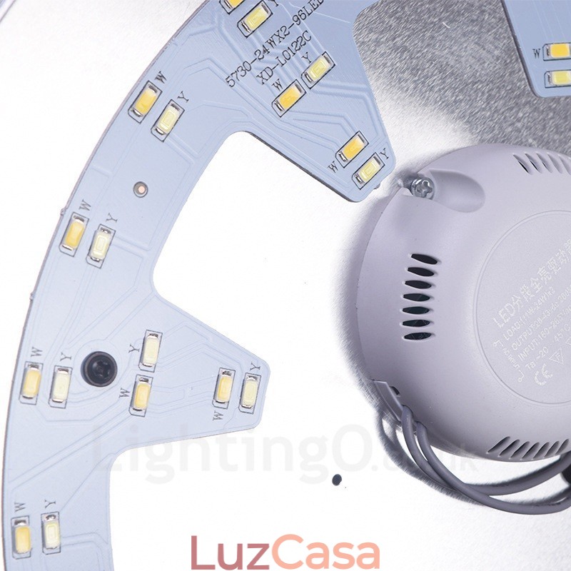 Luminárias de teto embutidas contemporâneas modernas com cúpula de acrílico