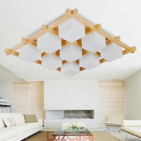 9 Luzes de teto embutidas estilo nórdico moderno e contemporâneo com cúpula de vidro 9 Luzes de teto embutidas estilo nórdico moderno e contemporâneo com cúpula de vidro