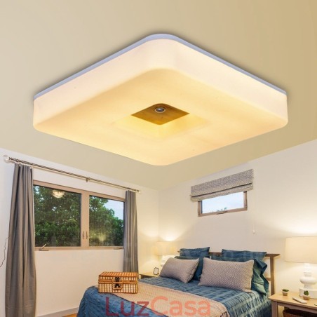 Luminárias de teto embutidas estilo nórdico contemporâneo moderno com cúpula de acrílico Luminárias de teto embutidas estilo nórdico contemporâneo moderno com cúpula de acrílico