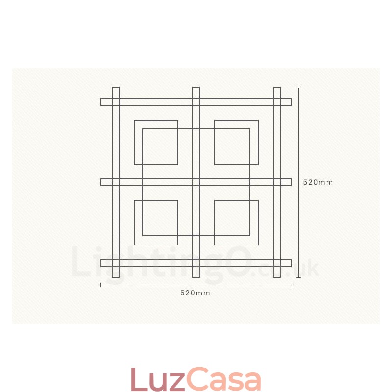 4 Luzes de teto embutidas contemporâneas modernas com cúpula de vidro