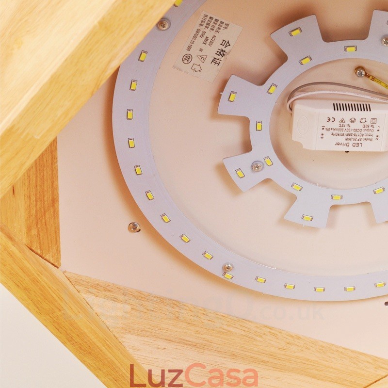 Luminárias de teto embutidas estilo nórdico contemporâneo moderno com cúpula de acrílico