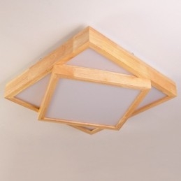 Luminárias de teto embutidas contemporâneas modernas com cúpula de acrílico