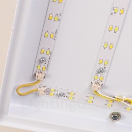 Luminárias de teto embutidas contemporâneas modernas com cúpula de acrílico