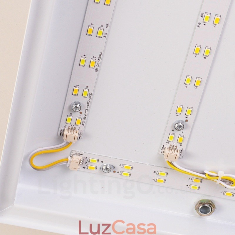 Luminárias de teto embutidas contemporâneas modernas com cúpula de acrílico