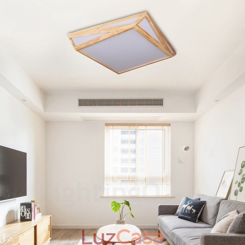 Luminárias de teto embutidas estilo nórdico contemporâneo moderno com cúpula de acrílico