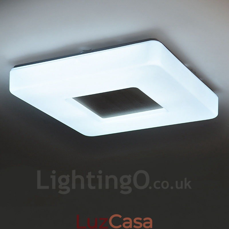 Luminárias de teto embutidas contemporâneas modernas com cúpula de acrílico