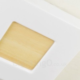Luminárias de teto embutidas contemporâneas modernas com cúpula de acrílico