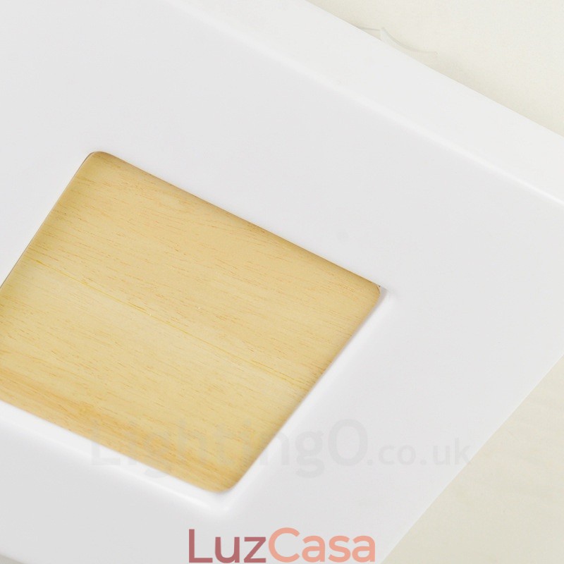 Luminárias de teto embutidas contemporâneas modernas com cúpula de acrílico