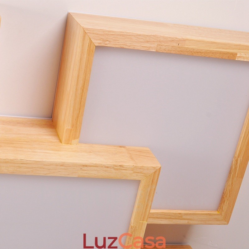 6Luzes de teto embutidas de estilo nórdico contemporâneo moderno com sombra de acrílico