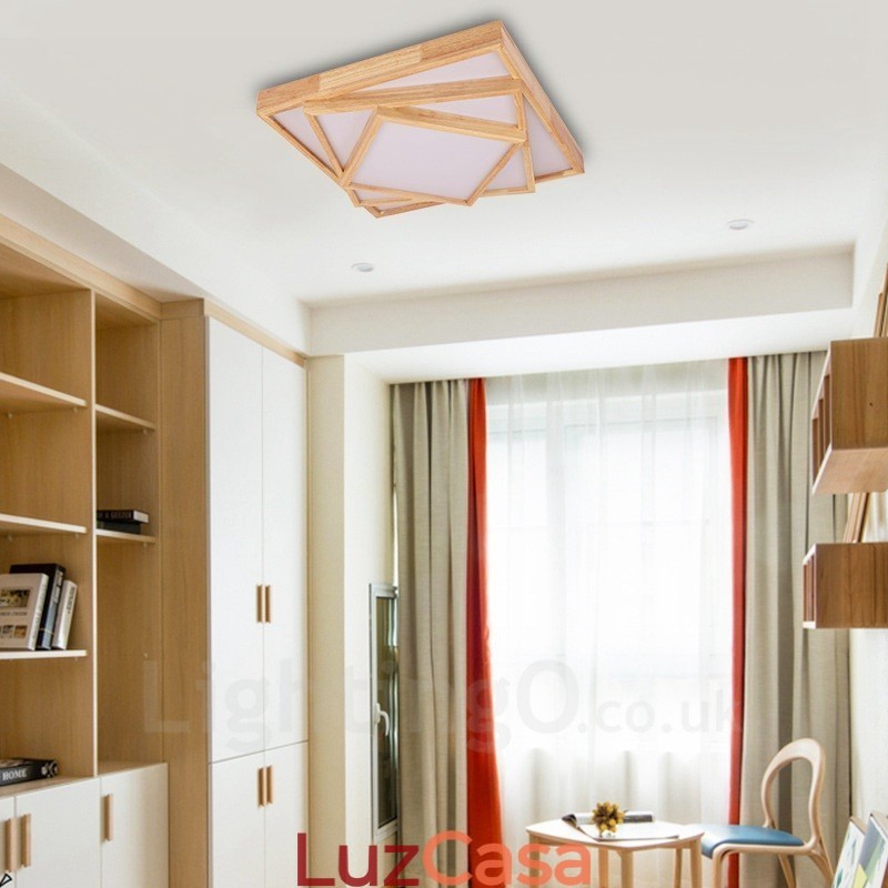 Luminárias de teto embutidas estilo nórdico contemporâneo moderno com cúpula de acrílico