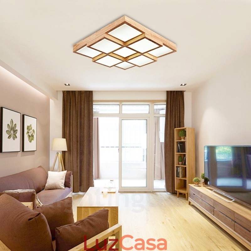 Luminárias de teto embutidas estilo nórdico contemporâneo moderno com cúpula de acrílico
