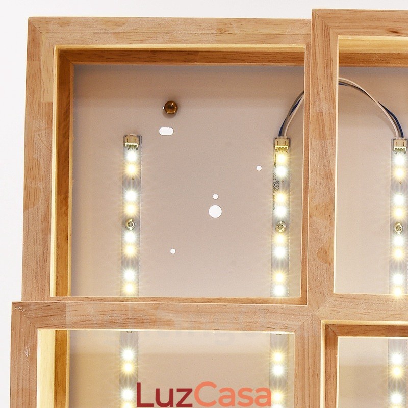 Luminárias de teto embutidas estilo nórdico contemporâneo moderno com cúpula de acrílico