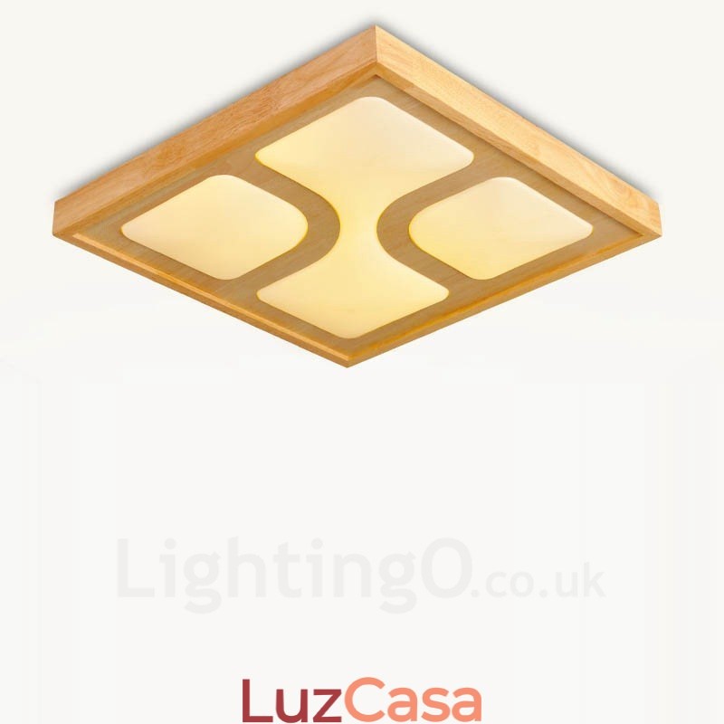 Luminárias de teto embutidas contemporâneas modernas com cúpula de acrílico