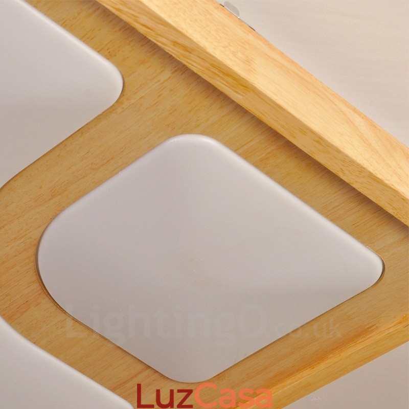 Luminárias de teto embutidas contemporâneas modernas com cúpula de acrílico