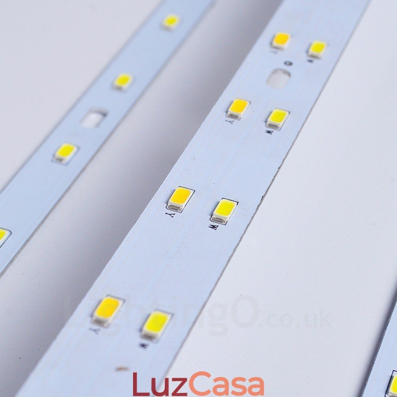 Luminárias de teto embutidas contemporâneas modernas com cúpula de acrílico