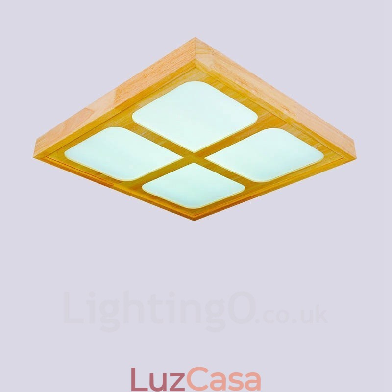 Luminárias de teto embutidas contemporâneas modernas com cúpula de acrílico