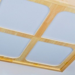 Luminárias de teto embutidas contemporâneas modernas com cúpula de acrílico