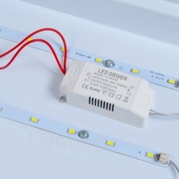 Luminárias de teto embutidas contemporâneas modernas com cúpula de acrílico