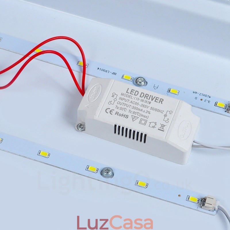 Luminárias de teto embutidas contemporâneas modernas com cúpula de acrílico